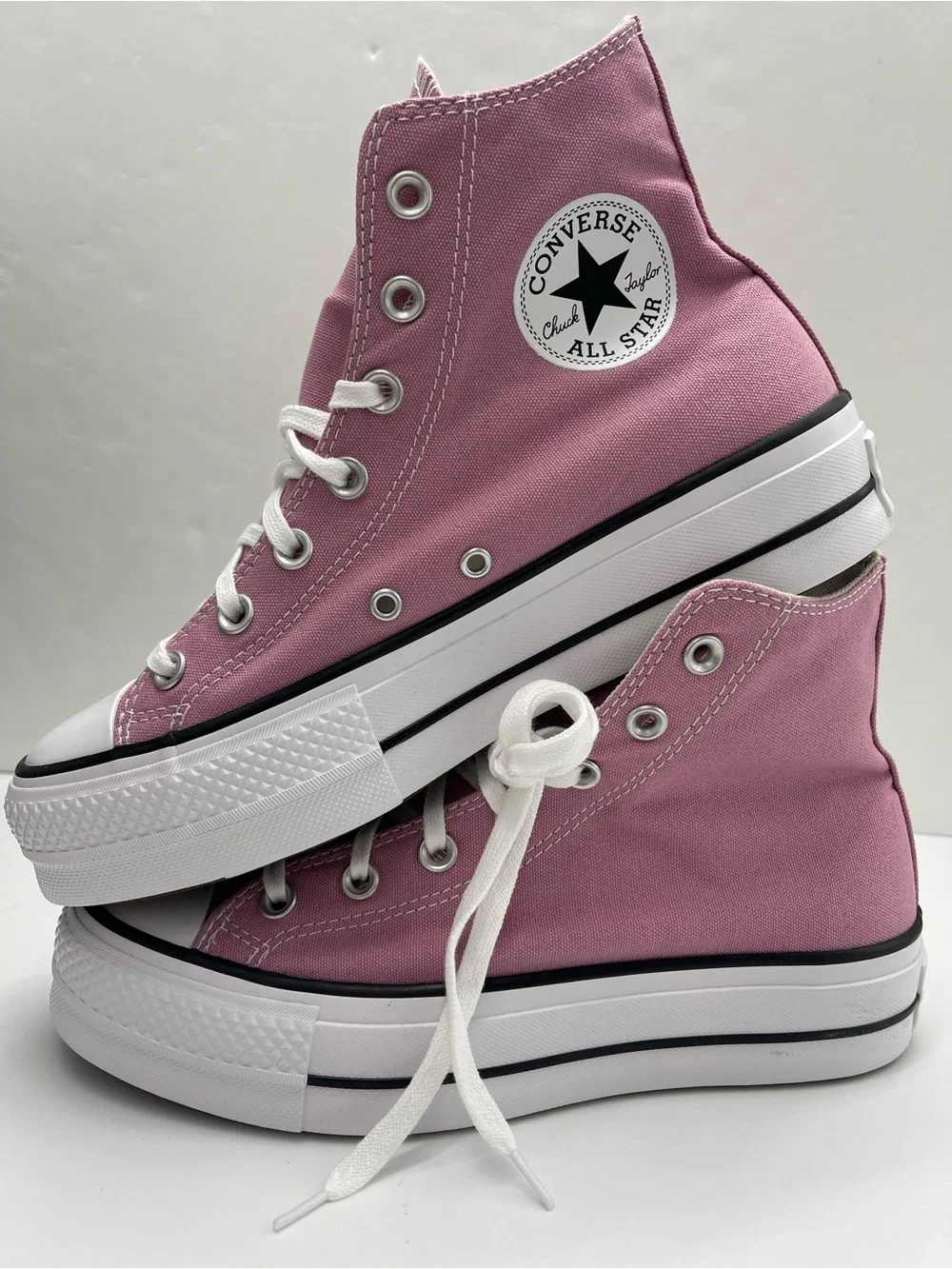Converse A12954F CAS LIFT HI CLIFFSIDE ROSE/WHITE/BLACK Platform Sneakers